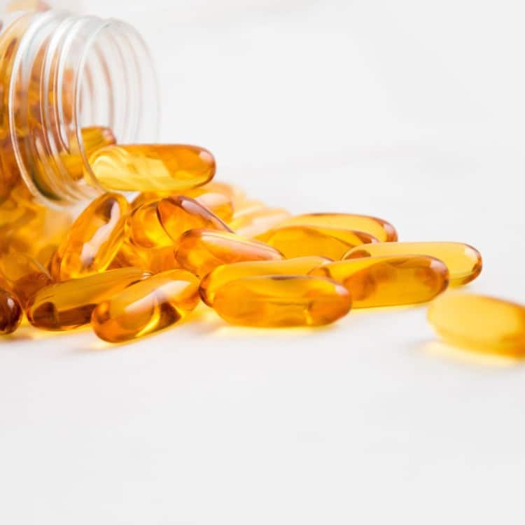 Fish oil vitamins and ketosis