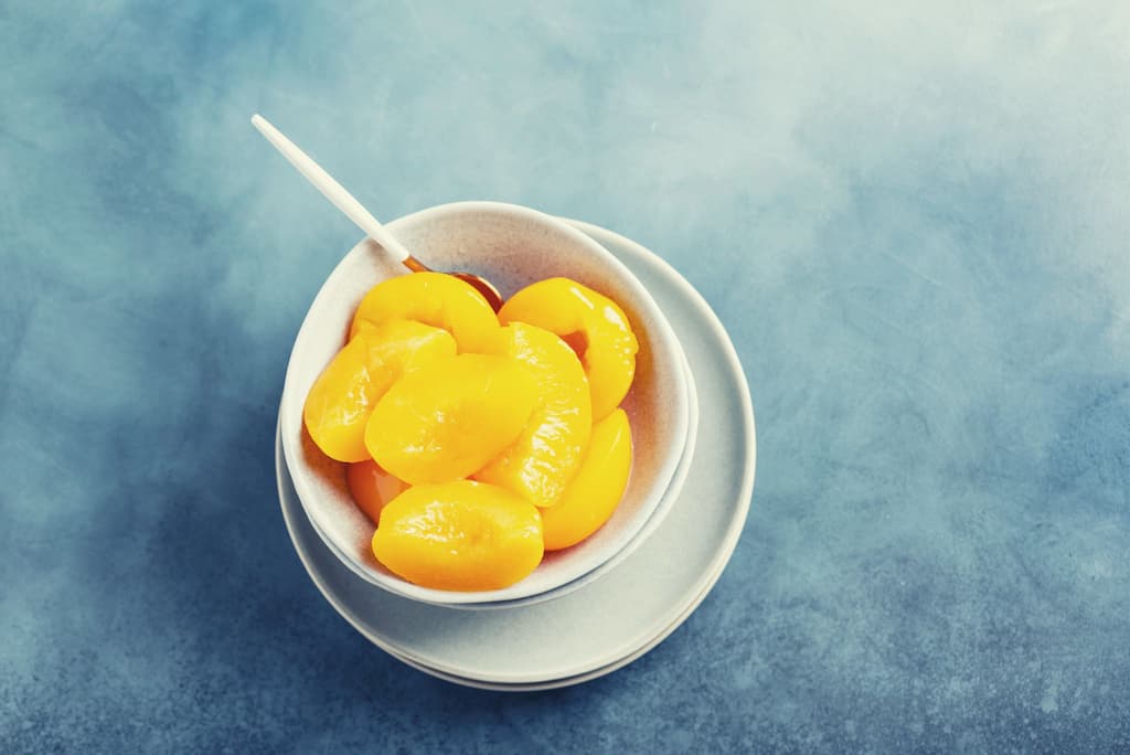 keto friendly canned peaches 